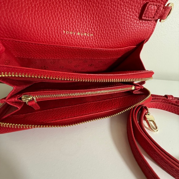 Tory Burch Thea Red Crossbody - Picture 6 of 9